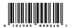 EAN barcode 9781505000610