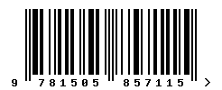 upc 9781505857115 barcode image