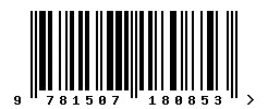 EAN barcode 9781507180853
