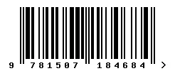 EAN barcode 9781507184684
