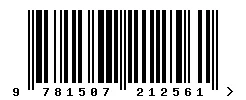 9781507212561 barcode