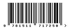 ISBN barcode 9781511717250