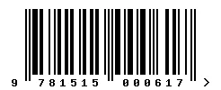 EAN barcode 9781515000617