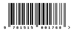 EAN barcode 9781515001768