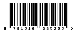 EAN barcode 9781516225255