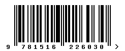 EAN barcode 9781516226030