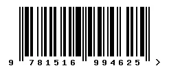 EAN barcode 9781516994625