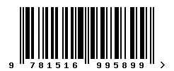EAN barcode 9781516995899