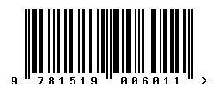 ISBN barcode 9781519006011