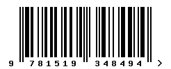ISBN barcode 9781519348494