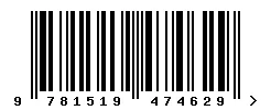 ISBN barcode 9781519474629