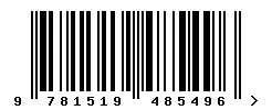 ISBN barcode 9781519485496
