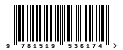 upc 9781519536174 barcode image