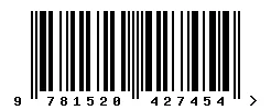 9781520427454 barcode