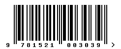 upc 9781521003039 barcode image