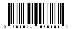 upc 9781521586181 barcode image