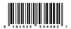 EAN barcode 9781522534402