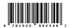 EAN barcode 9781522992349