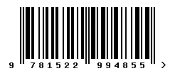 9781522994855 barcode