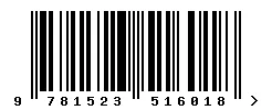 EAN barcode 9781523516018