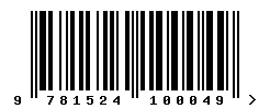 EAN barcode number 9781524100049