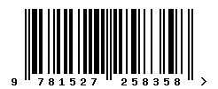 ISBN barcode 9781527258358