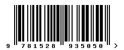 ISBN barcode 9781528935050