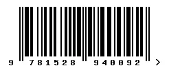 ISBN barcode 9781528940092