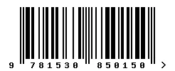 ISBN barcode 9781530850150