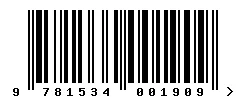 ISBN barcode 9781534001909