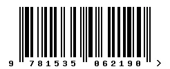 ISBN barcode 9781535062190