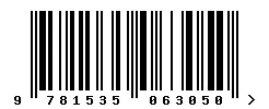 ISBN barcode 9781535063050