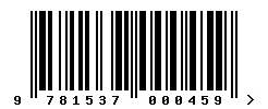 ISBN barcode 9781537000459