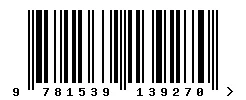 ISBN barcode 9781539139270