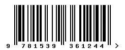 EAN 9781539361244 barcode image