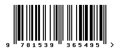 ISBN barcode 9781539365495