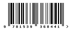 ISBN barcode 9781539368441