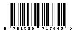EAN 9781539717645 barcode image