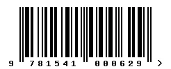 ISBN barcode 9781541000629