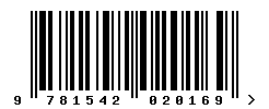 upc 9781542020169 barcode image
