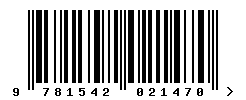 upc 9781542021470 barcode image