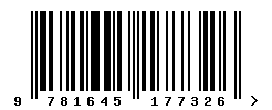 upc 9781645177326 barcode image