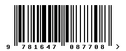 ISBN barcode 9781647087708