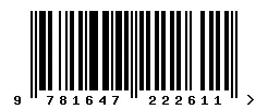 ISBN barcode 9781647222611