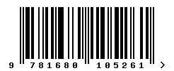 upc 9781680105261 barcode image