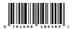 upc 9781680106404 barcode image