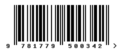 EAN barcode number 9781779500342