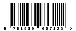 EAN barcode number 9781839037122