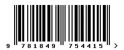 9781849754415 barcode