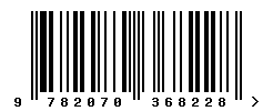 upc 9782070368228 barcode image